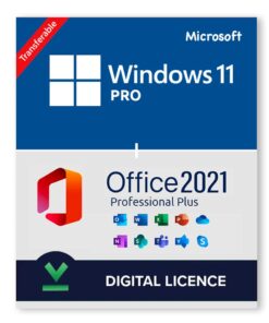 Windows 11 Pro + Microsoft Office 2021 Professional Bundle